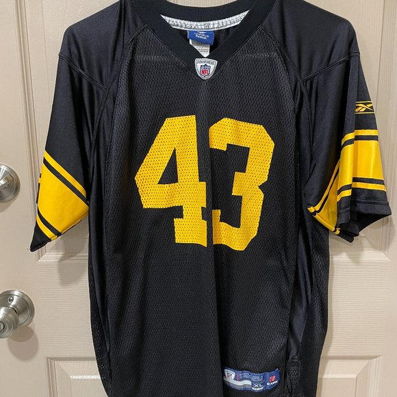 NFL Other - NFL Pittsburg Steelers Onfield Reebox Polamalu Jersey - Boys XL